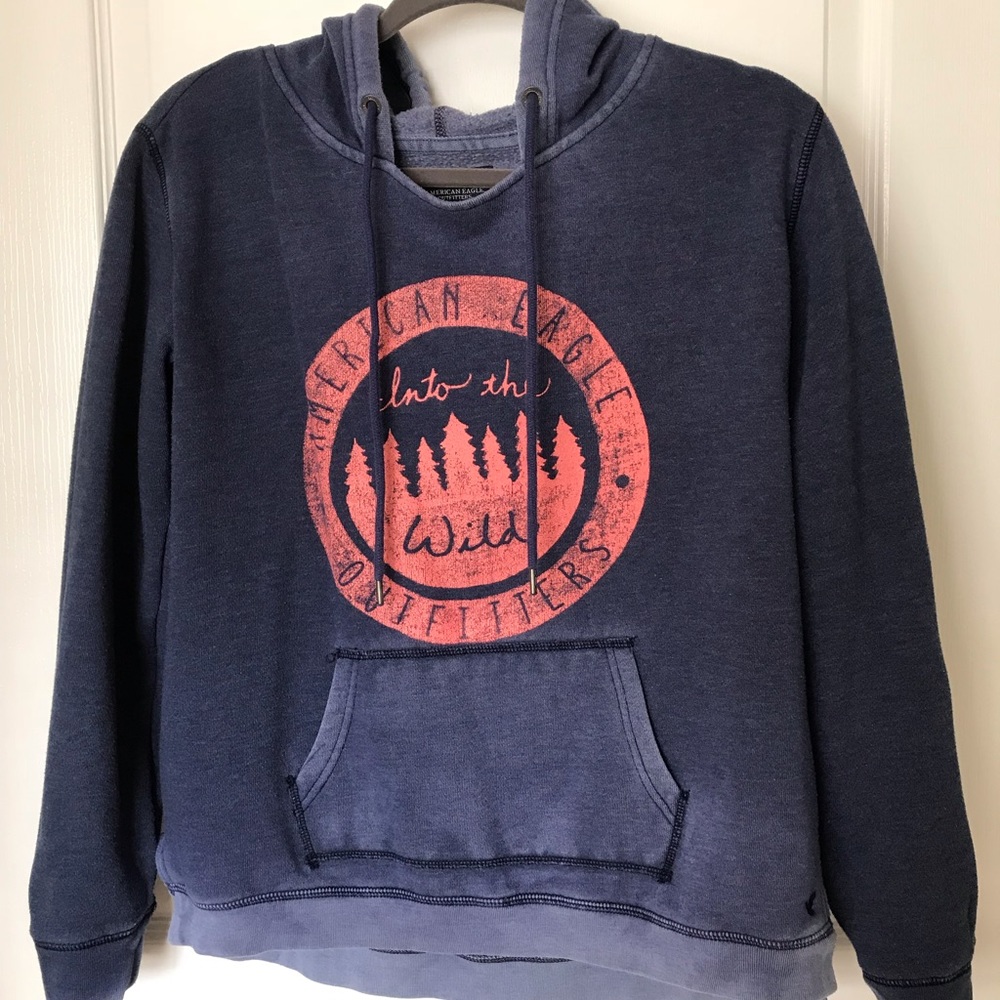 American Eagle distressed sweatshirt